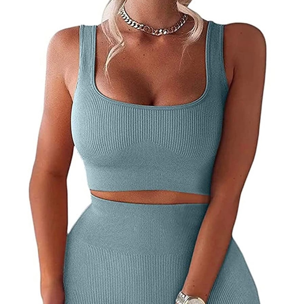 Ribbed sports bra bundle (x2)